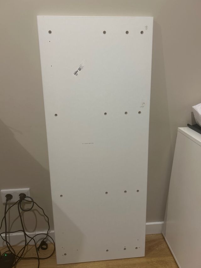 Tabla escritorio madera blanca