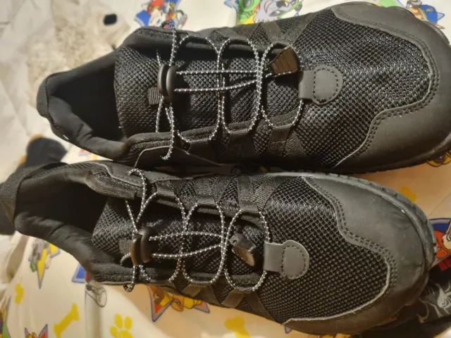 Zapatillas barefoot negras 44