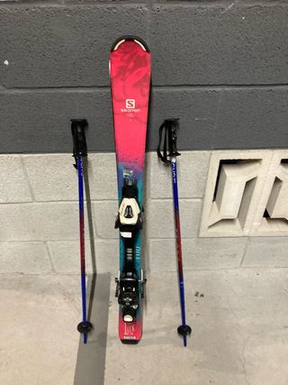 Esquís Salomon Lux Jr 100cm