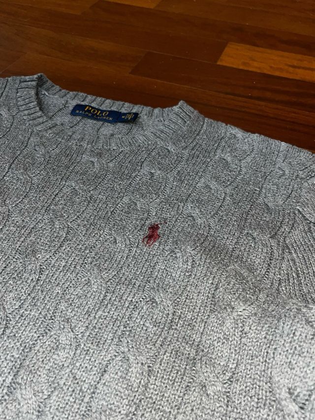 Maglione Ralph Lauren Grigio Uomo