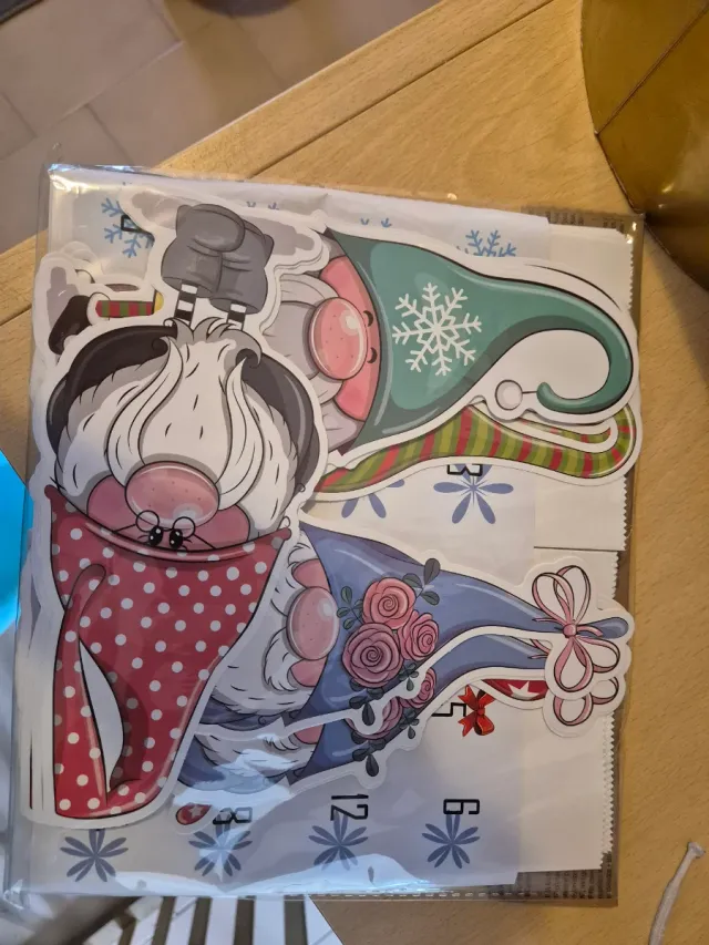Calendario Avvento Gnomi Decorazioni