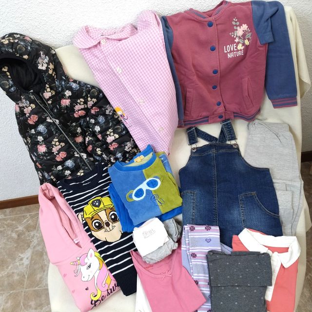 Lote niña 4-6 ropa invierno (A) 