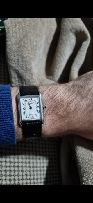 Cartier Tank años 70 restaurado