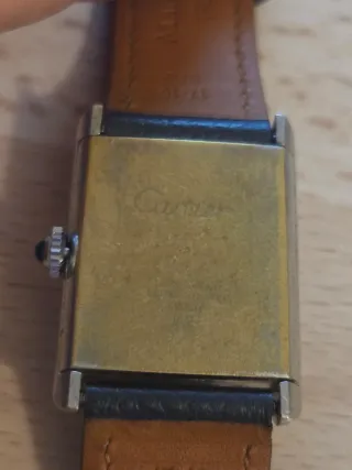 Cartier Tank años 70 restaurado