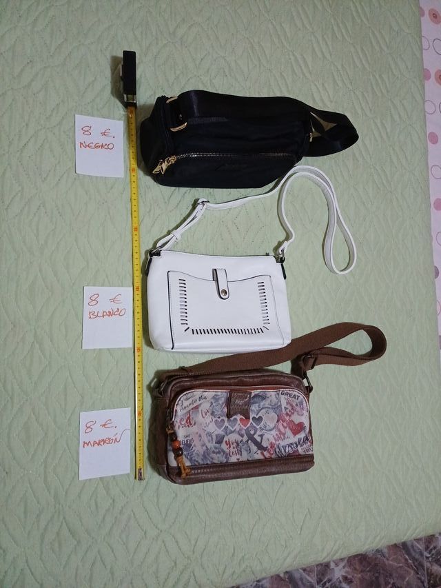 Lote 3 Bolsos Mujer