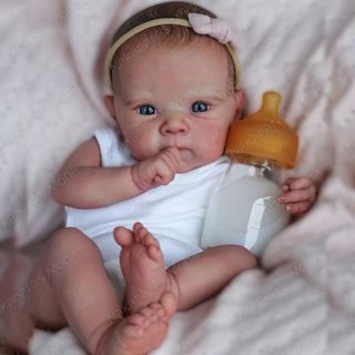 Muñeca reborn bebé silicona 