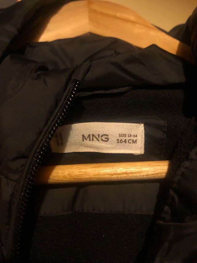 Chaleco largo Mango con capucha niño