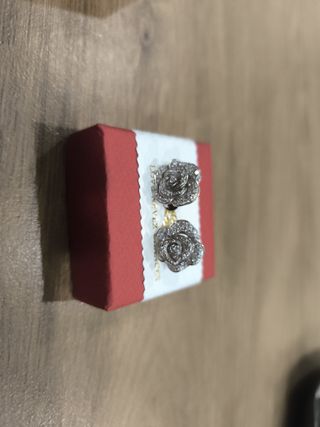 Pendientes Plata Diamantes 