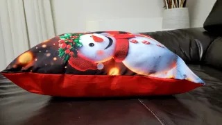 Cuscino Decorativo Natalizio Babbo Natale Pupazzo