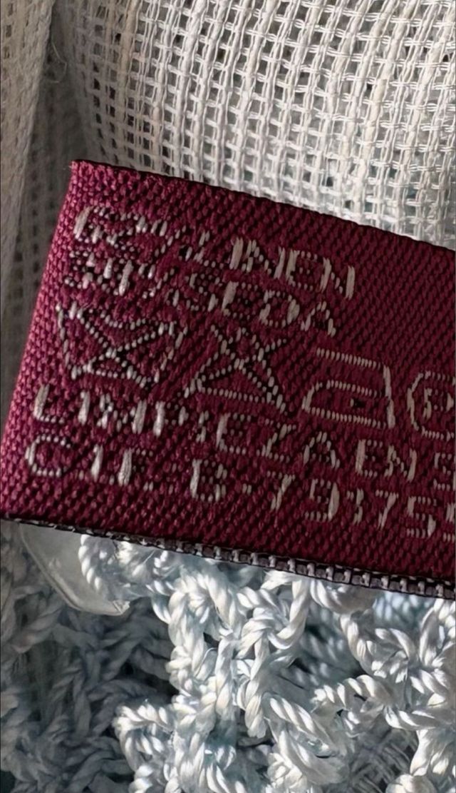 Foulard Chal Mujer Banarassi Azul Blanco