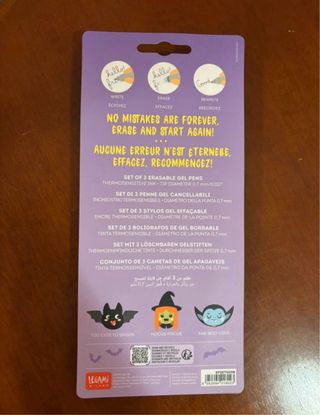 Set Halloween Legami 2024 Limited Edition