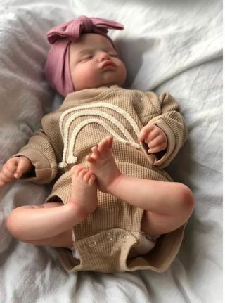 Bebé reborn muñeca silicona 