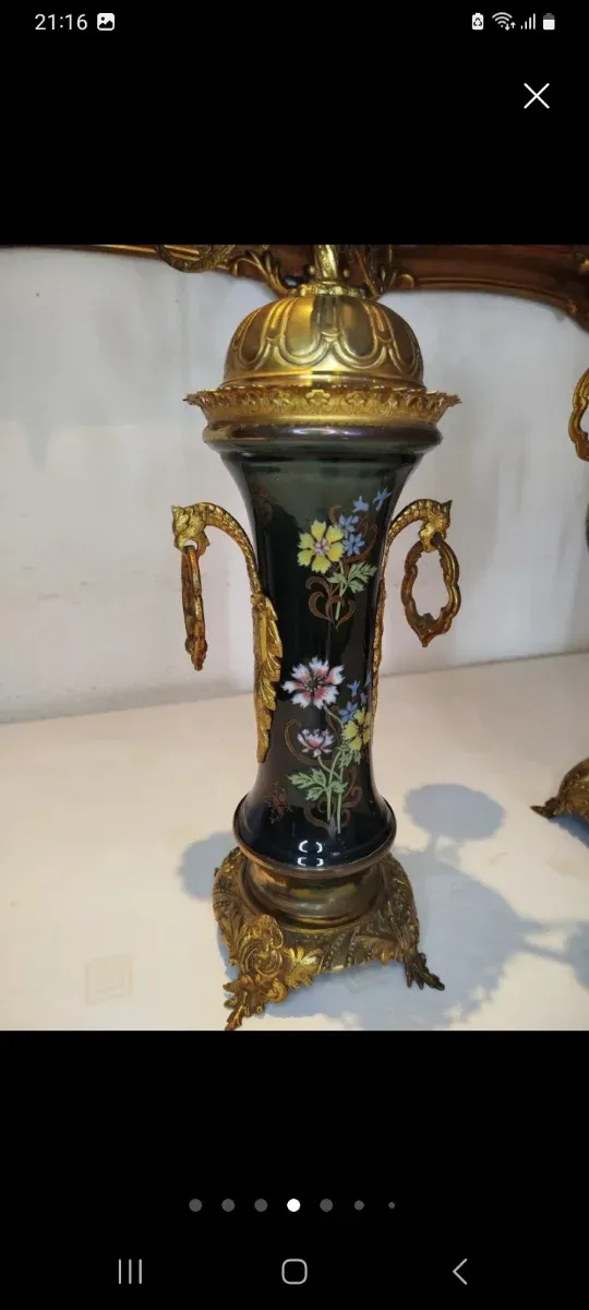 Reloj de sobremesa antiguo