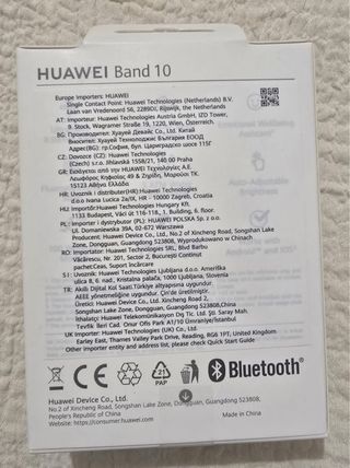 Huawei Band 10 sin abrir