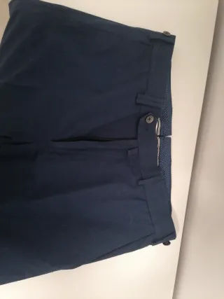 Pantalón Pedro del Hierro azul hombre 100% algodón
