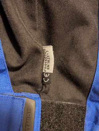 Cazadora Moto Levior Azul y Negra