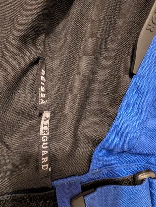 Cazadora Moto Levior Azul y Negra