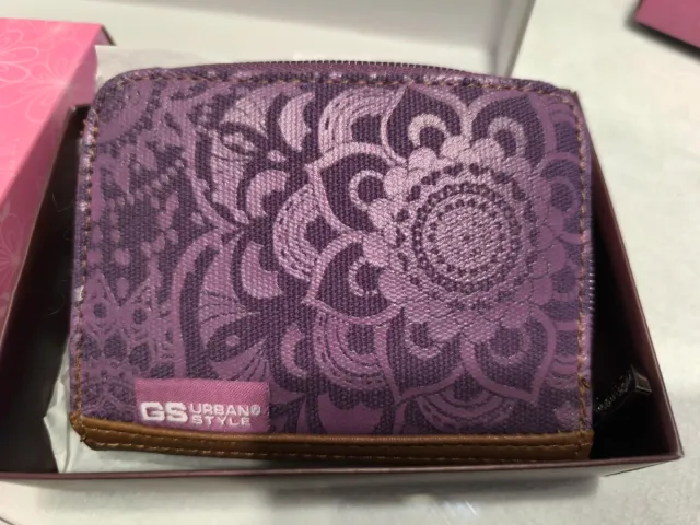 Cartera Mujer Rosa y Marrón