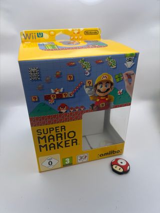Super Mario Maker Wii U Coleccionista (Solo Caja)