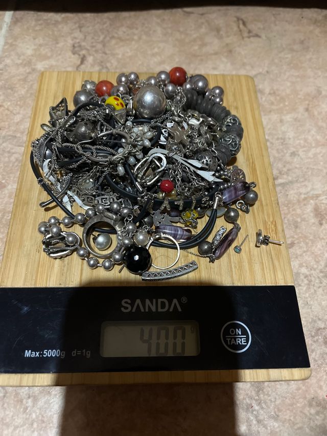 Lote de Joyería de Plata