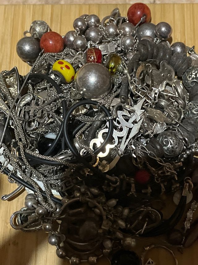 Lote de Joyería de Plata