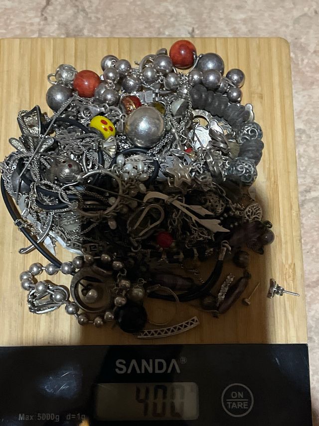 Lote de Joyería de Plata