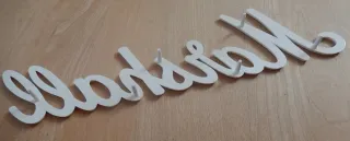 Logo Marshall 27x7 cm 6 ganci