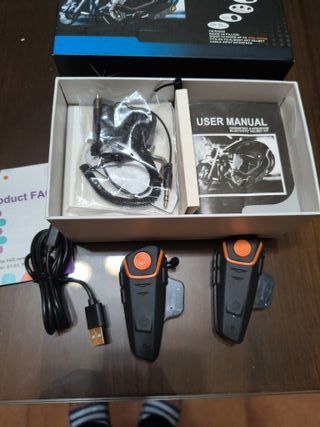 Intercomunicador BT para Moto Esquí