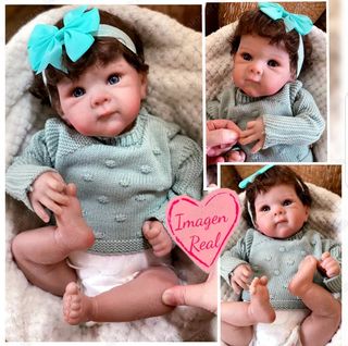 Muñeca reborn bebé silicona