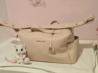 Bolso Maternidad Pasito a Pasito Rosa