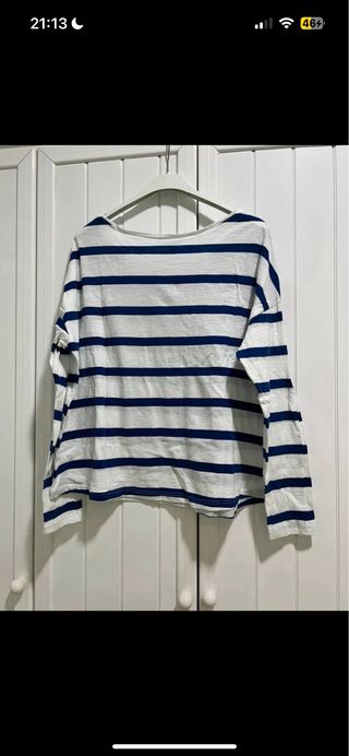 Camiseta Springfield Talla L Rayas