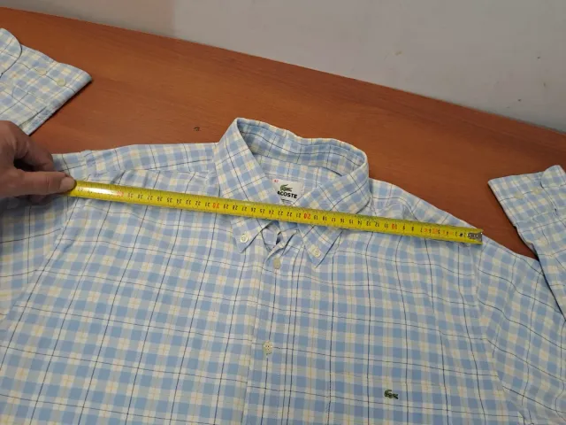 Camisa Lacoste Hombre Manga Larga