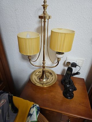 Cuadro antiguo marco dorado