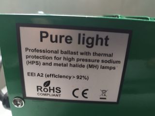 Pack cultivo indoor - balastro electromagnético