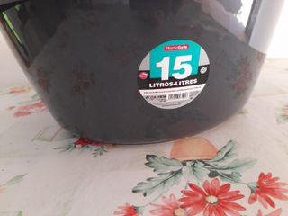 Bacinella 15L in plastica PlasticForte nuova