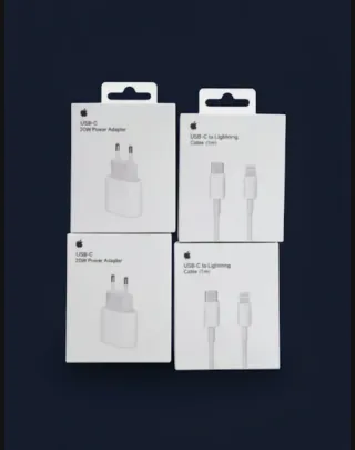 Lotto completo di caricabatterie per iPhone