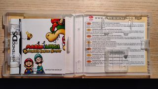 Mario Luigi Bowser's Inside Story UK Caja y Manual