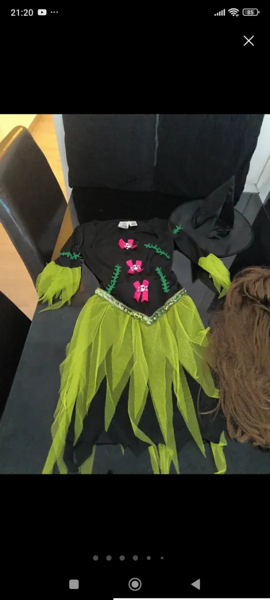 Disfraz Bruja Talla S Mujer