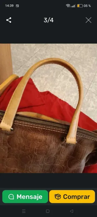 Bolso marrón