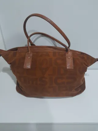 Bolso Desigual Marrón con Logo
