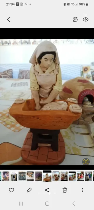 Figuras Belén: Panadero y Horno