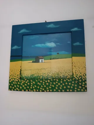 Quadro natura colori vivaci 43x40