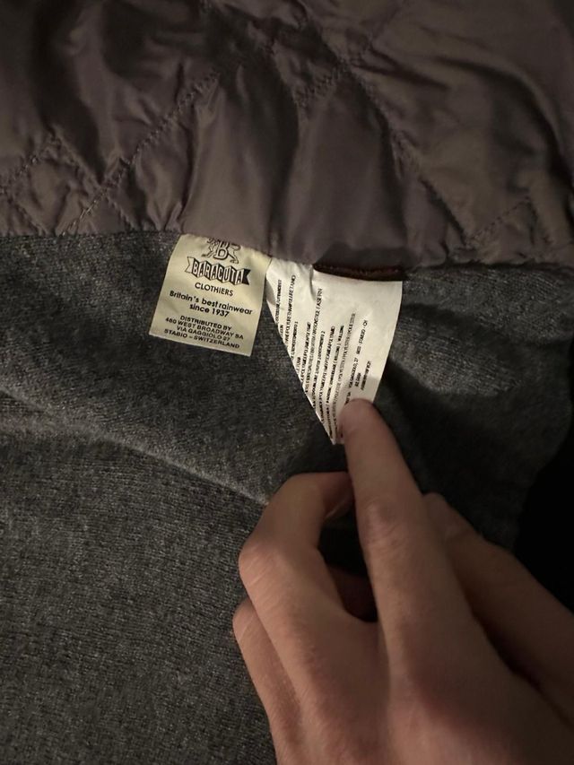 Giubbino Baracuta Uomo Marrone