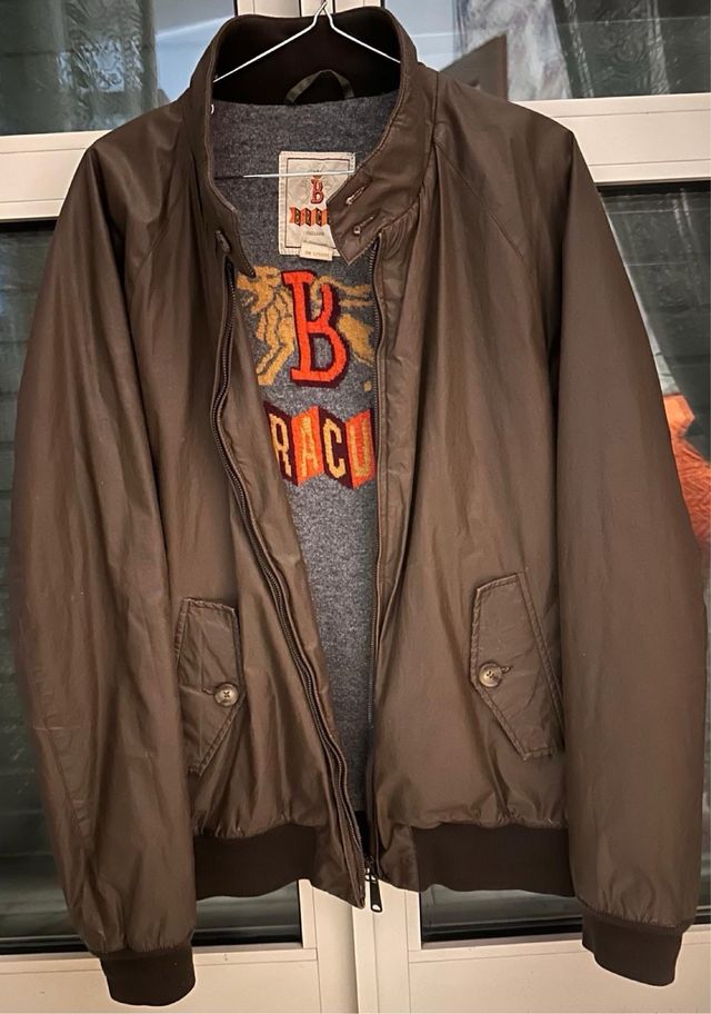 Giubbino Baracuta Uomo Marrone
