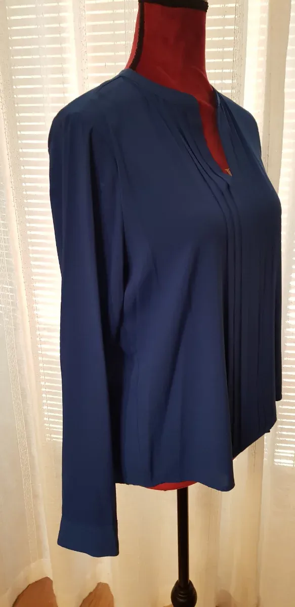 Camisa Calvin Klein Azul Rey Talla M