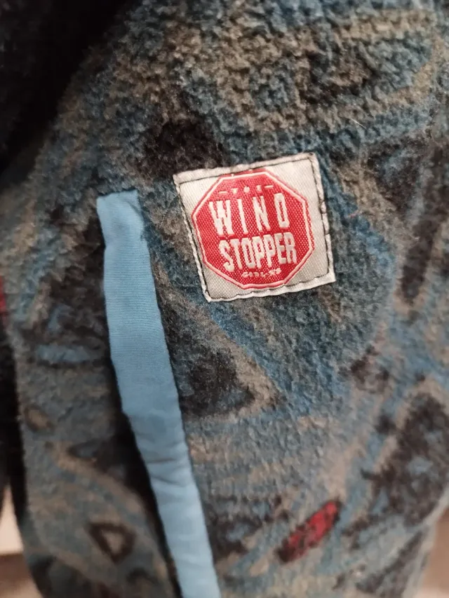 Forro polar estampado hombre