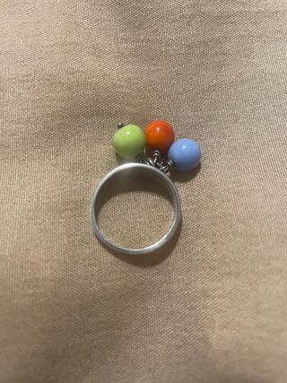 Anillo Tous Plata con Abalorios talla 14 rebajado