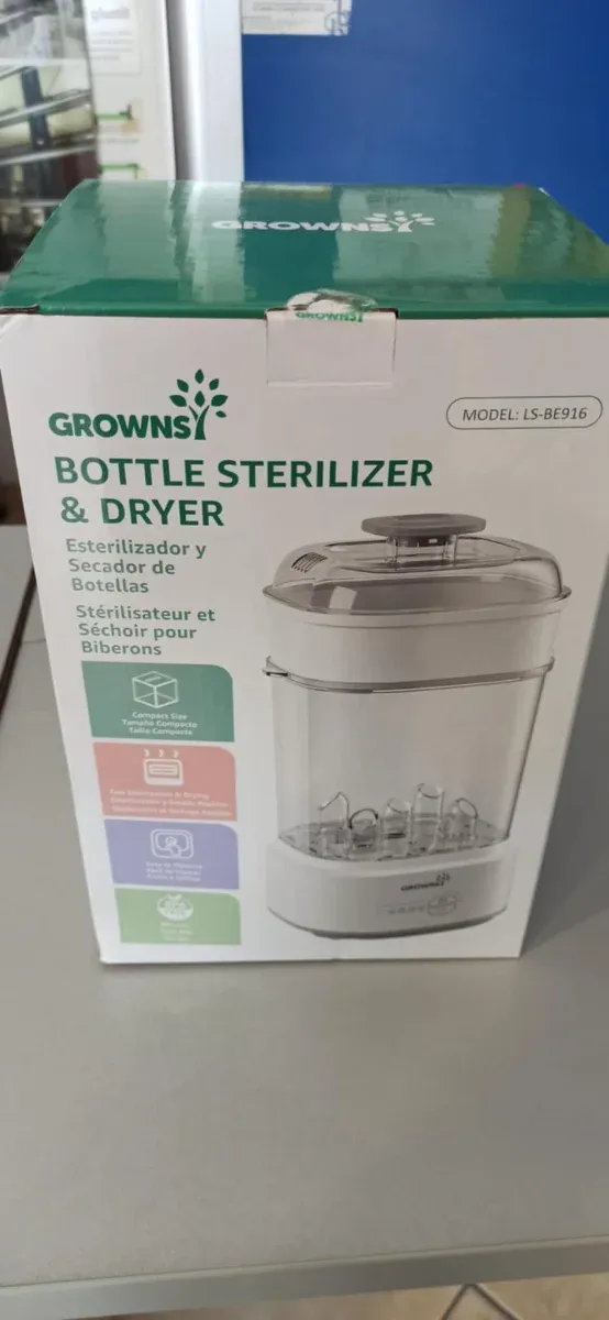 GROWNS! Sterilizzatore e Asciugatore Biberon