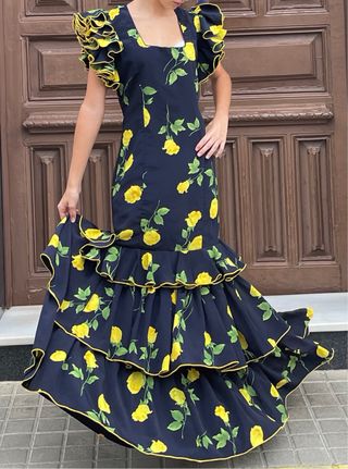 Traje de flamenca talla 40