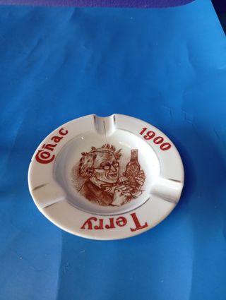 Cenicero Cerámica Coñac Terry 1900